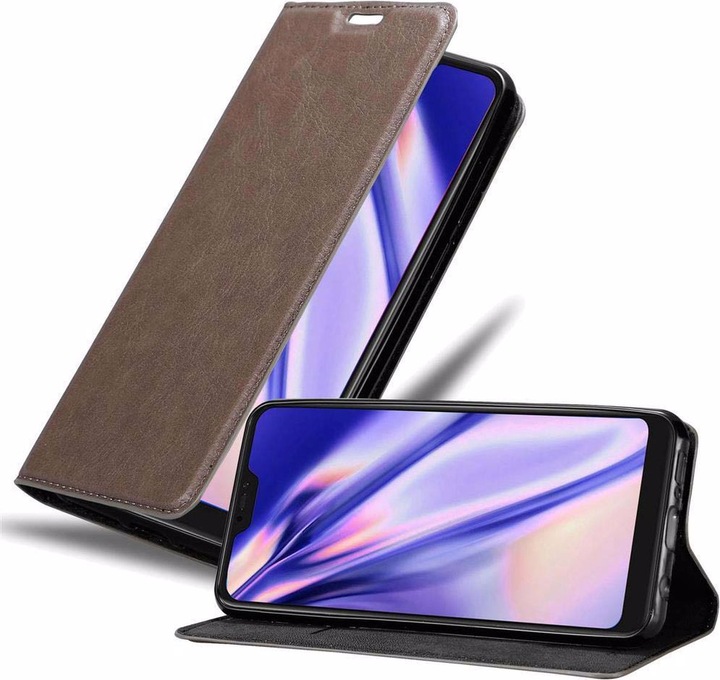 Actual product image Cadorabo Book Invisible Magnet Cover (Mi 8 Lite)
