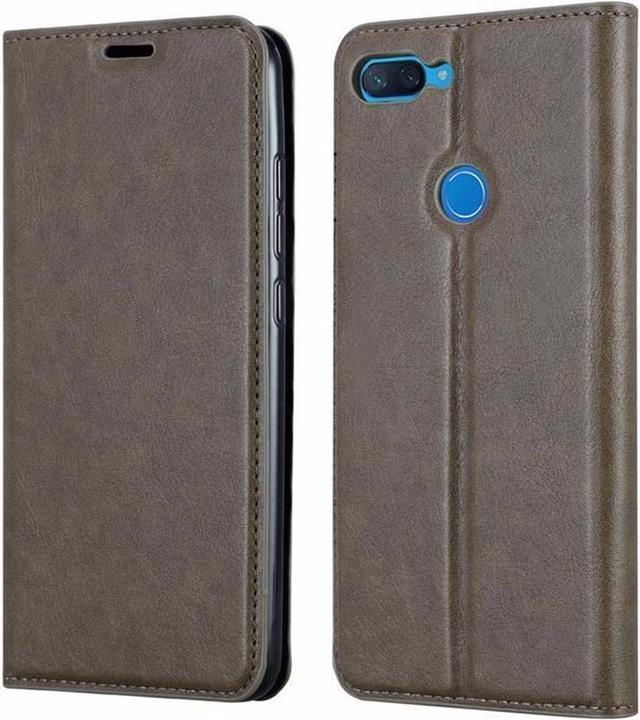 Actual product image Cadorabo Book Invisible Magnet Cover (Mi 8 Lite)