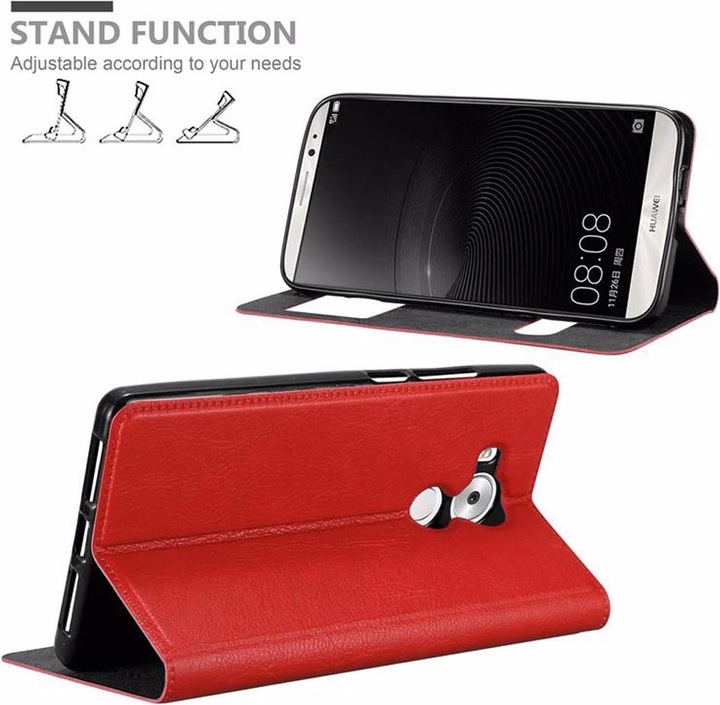 Actual product image Cadorabo Book with View double window cover (Mate 8)