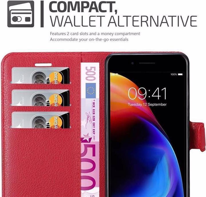 Produktbild Cadorabo Book mit Standfunktion Cover (Apple iPhone 7 Plus)