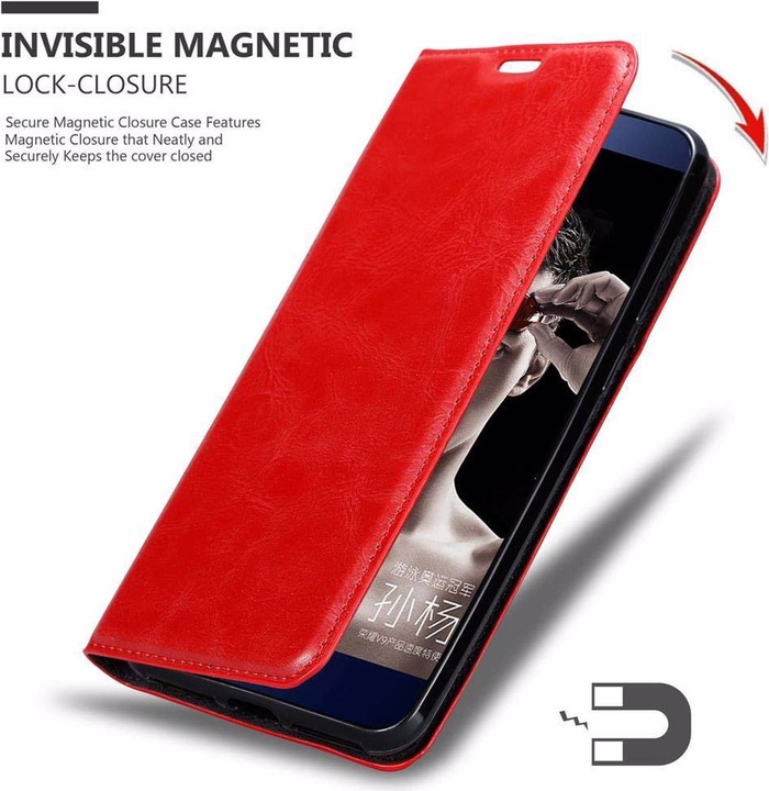 Produktbild Cadorabo Book Invisible Magnet Cover (Vivo V9)