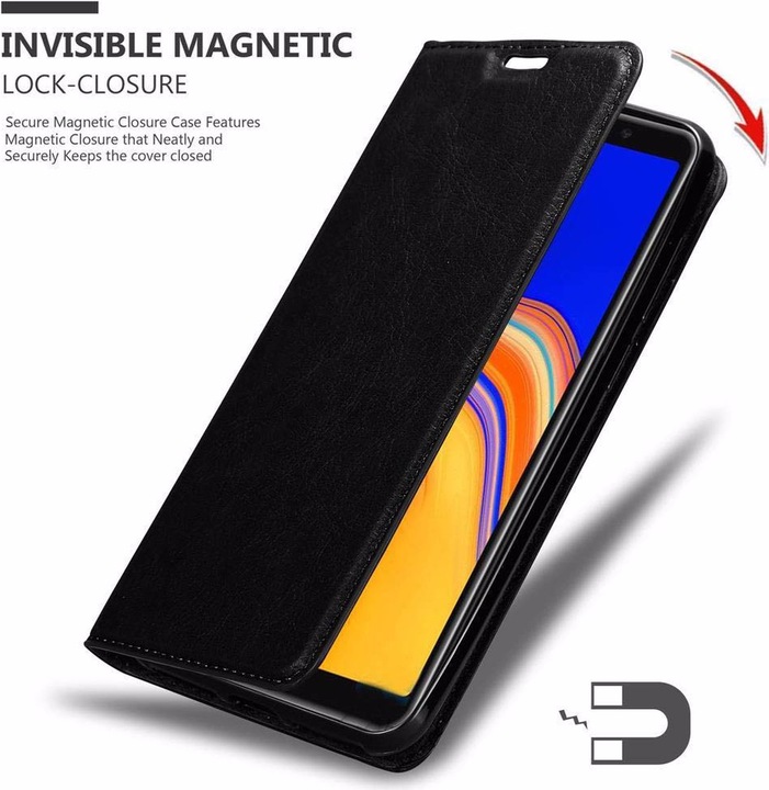 Actual product image Cadorabo Book Invisible Magnet Cover (Samsung Galaxy A6s)