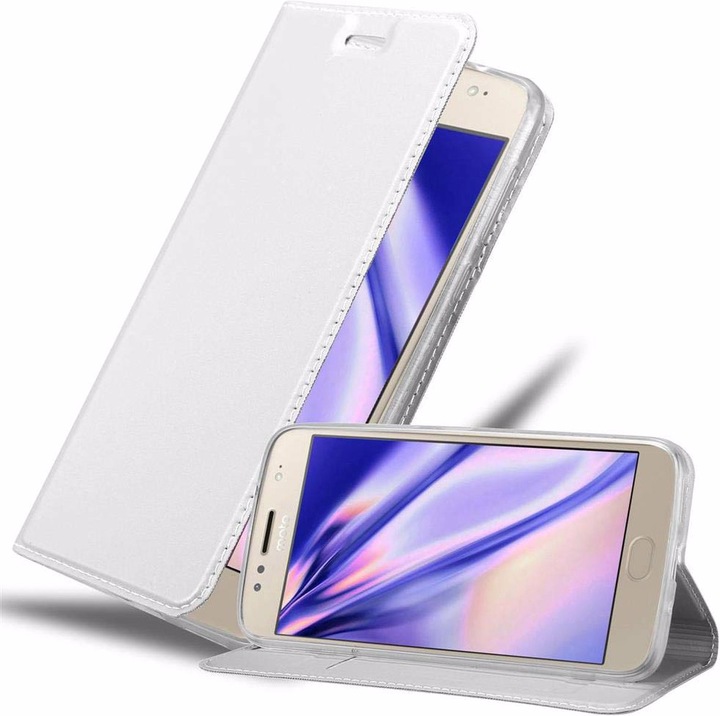 Actual product image Cadorabo Book Classy Style Cover (Motorola Moto G5S Plus)