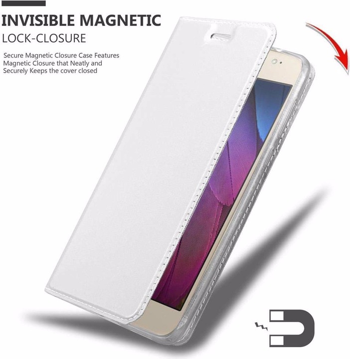 Actual product image Cadorabo Book Classy Style Cover (Motorola Moto G5S Plus)