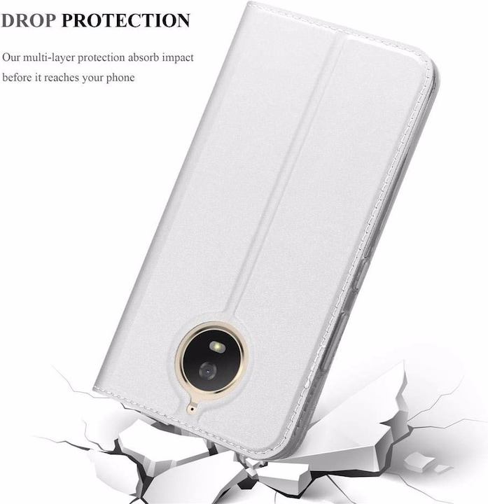 Actual product image Cadorabo Book Classy Style Cover (Motorola Moto G5S Plus)