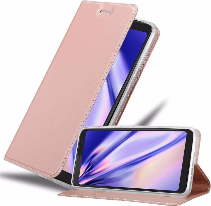 Actual product image Cadorabo Book Classy Style Cover (Wiko View XL)