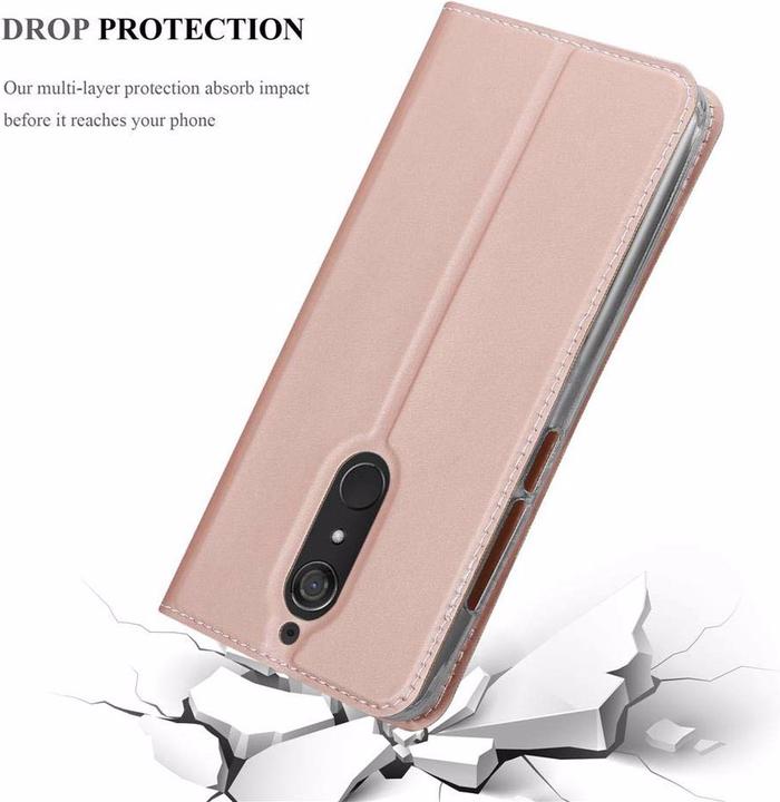 Actual product image Cadorabo Book Classy Style Cover (Wiko View XL)