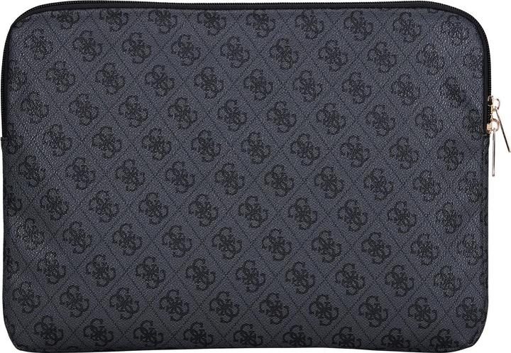 Produktbild Guess Bag Sleeve 14" 4G Zipper Pocket Triangle Logo black (14", Apple)