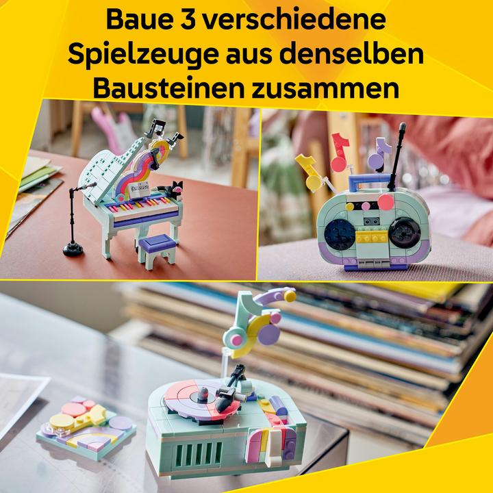 Produktbild LEGO Deko-Klavier mit Katze (31392, LEGO Creator Expert)