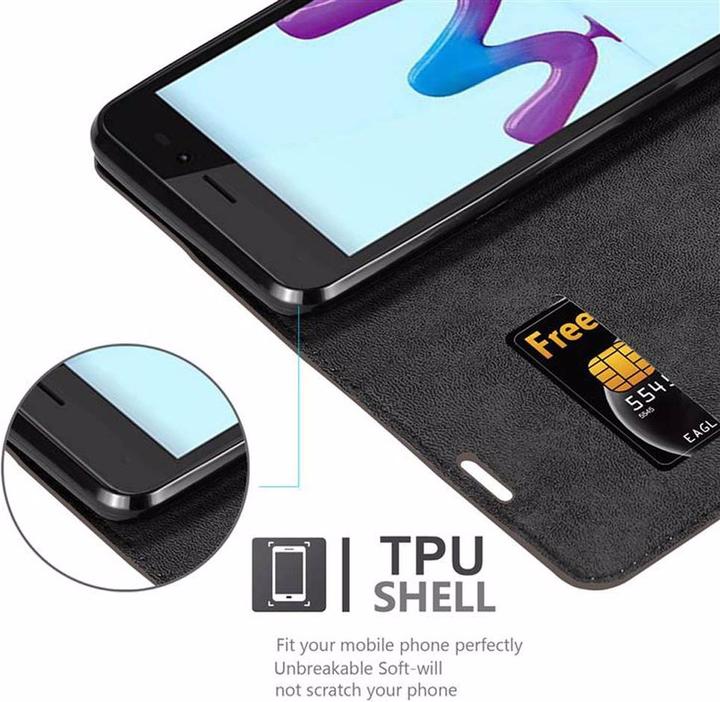 Produktbild Cadorabo Book Invisible Magnet Cover (Wiko Sunny 3)