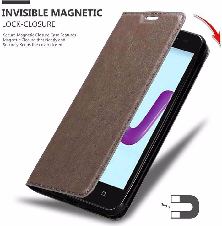Produktbild Cadorabo Book Invisible Magnet Cover (Wiko Sunny 3)