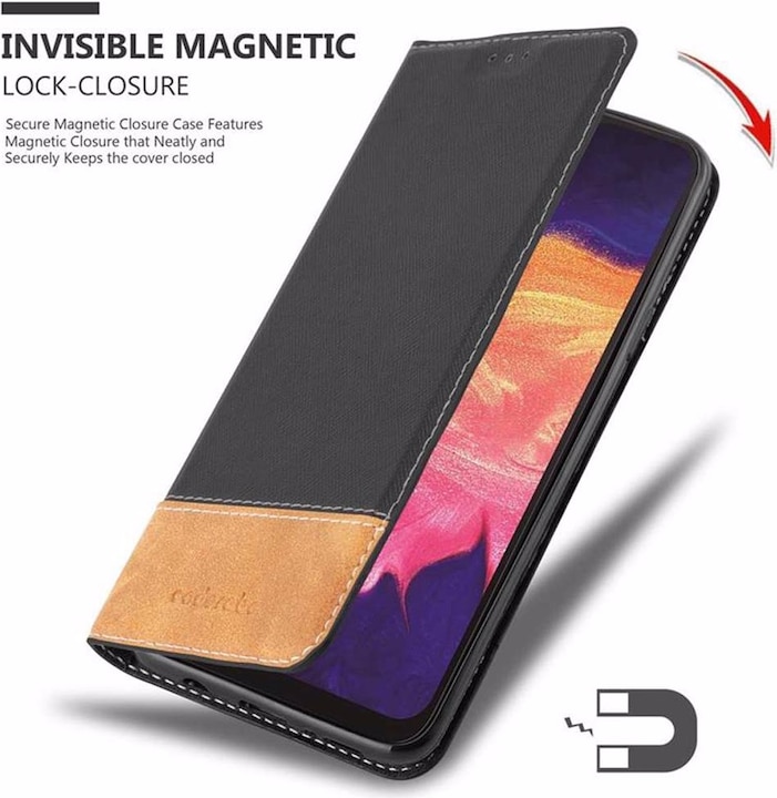 Produktbild Cadorabo Book X-Wallet Cover (Samsung Galaxy A10, HTC One M10)