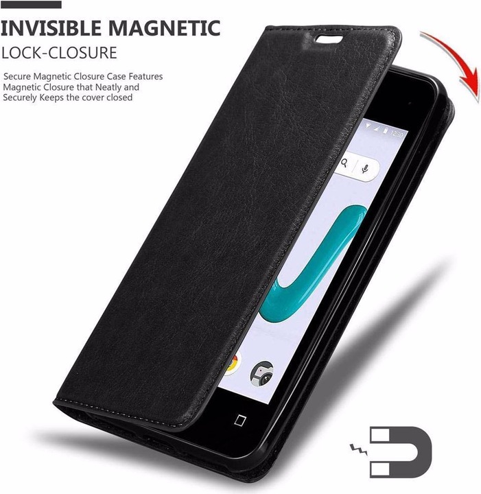 Actual product image Cadorabo Book Invisible Magnet Cover (Wiko Sunny 3 Mini)