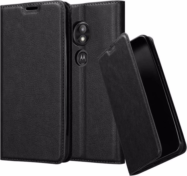 Actual product image Cadorabo Book Invisible Magnet Cover (Motorola Moto E5 Play)
