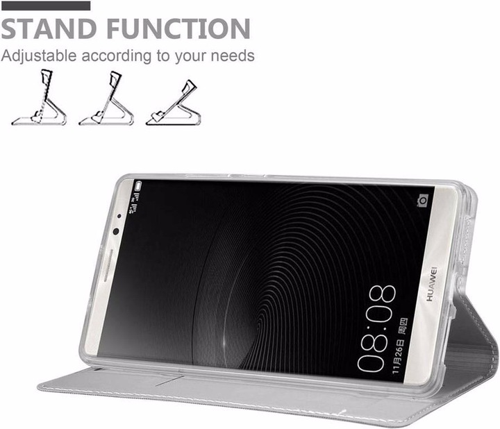 Actual product image Cadorabo Book Classy Style Cover (Mate 8)