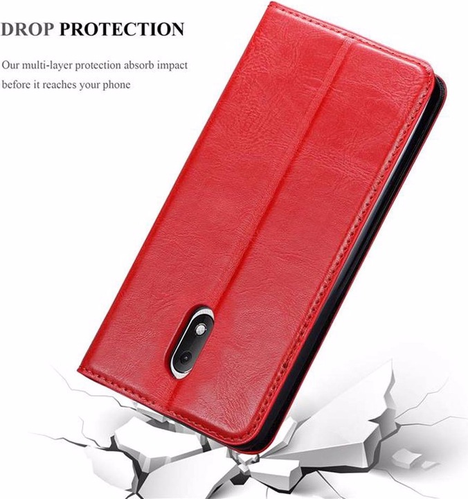 Actual product image Cadorabo Book Invisible Magnet Cover (Wiko Sunny 3 Mini)