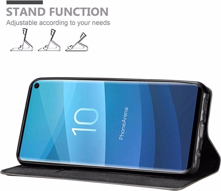 Produktbild Cadorabo Book Invisible Magnet Cover (Samsung Galaxy S10)