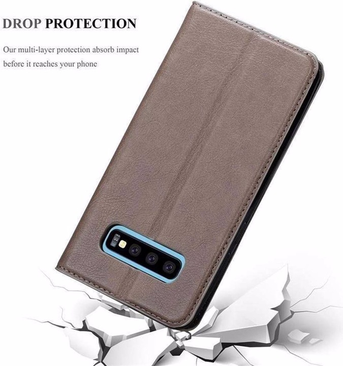 Produktbild Cadorabo Book Invisible Magnet Cover (Samsung Galaxy S10)