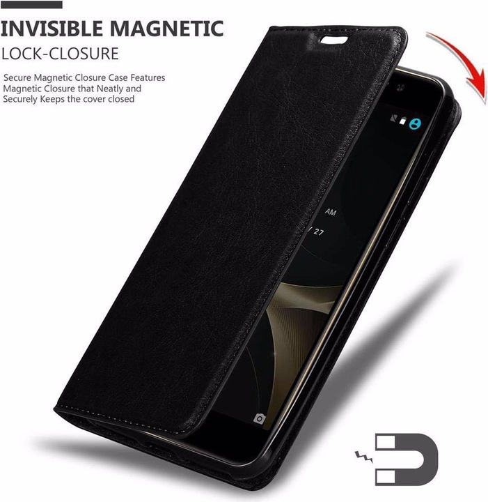 Actual product image Cadorabo Book Invisible Magnet Cover (ZTE Nubia N1 Lite)