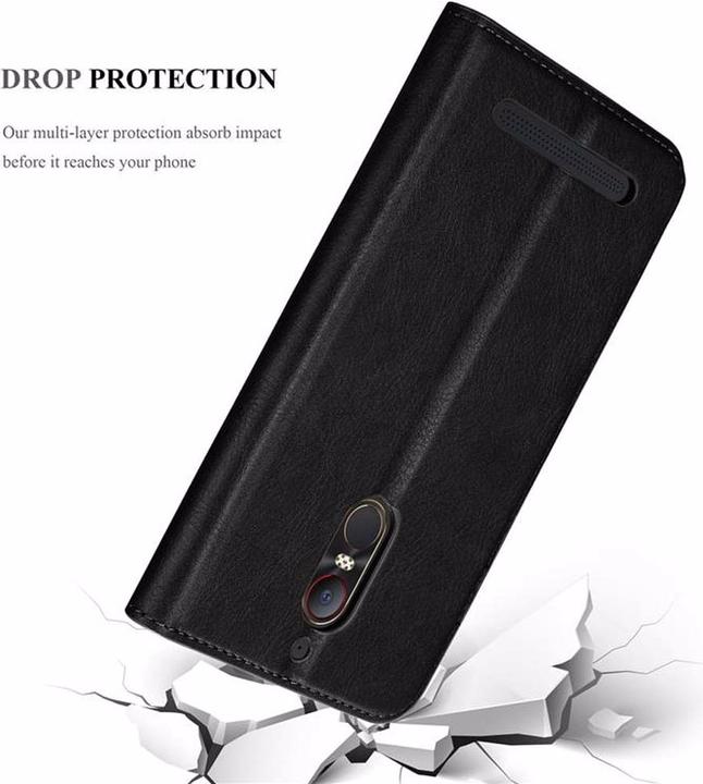 Actual product image Cadorabo Book Invisible Magnet Cover (ZTE Nubia N1 Lite)