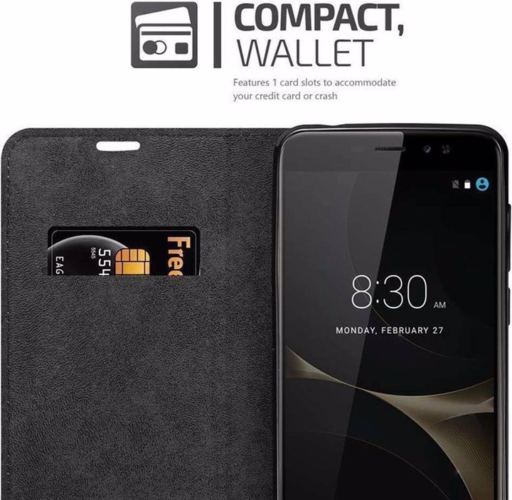 Actual product image Cadorabo Book Invisible Magnet Cover (ZTE Nubia N1 Lite)