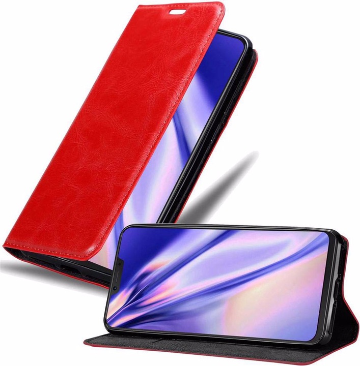 Actual product image Cadorabo Book Invisible Magnet Cover (Cubot P20)