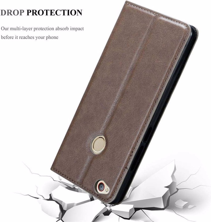 Actual product image Cadorabo Book Invisible Magnet Cover (ZTE Nubia Z11)