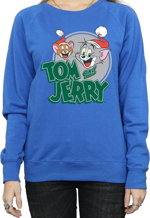 Actual product image Tom & Jerry Womens/Ladies Christmas Greetings Sweatshirt (M)
