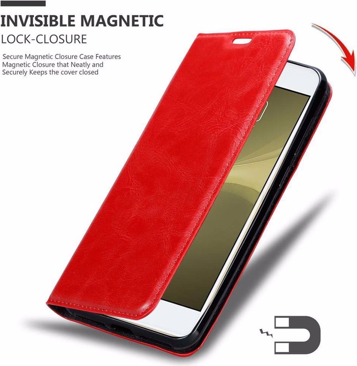Actual product image Cadorabo Book Invisible Magnet Cover (ZTE Nubia Z11)