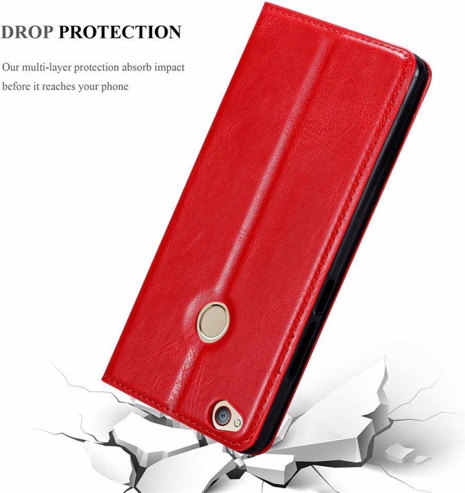 Actual product image Cadorabo Book Invisible Magnet Cover (ZTE Nubia Z11)