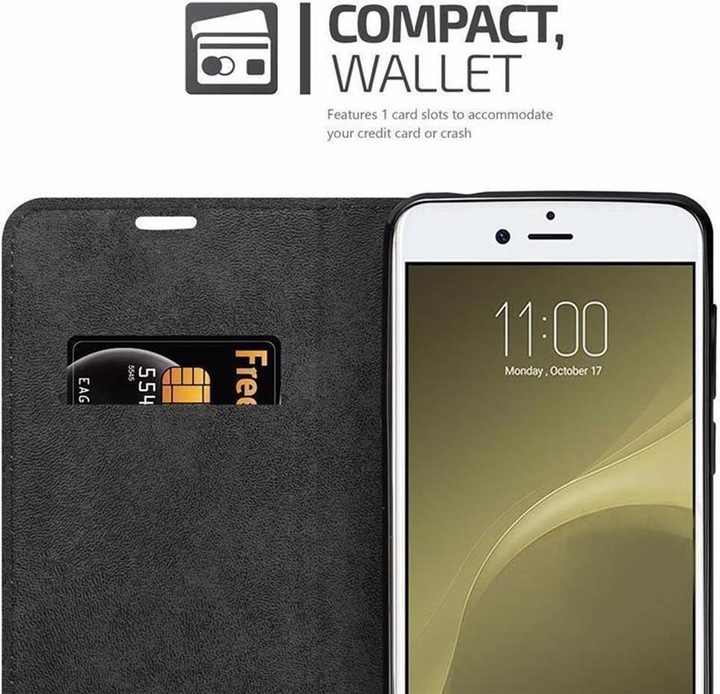 Actual product image Cadorabo Book Invisible Magnet Cover (ZTE Nubia Z11)
