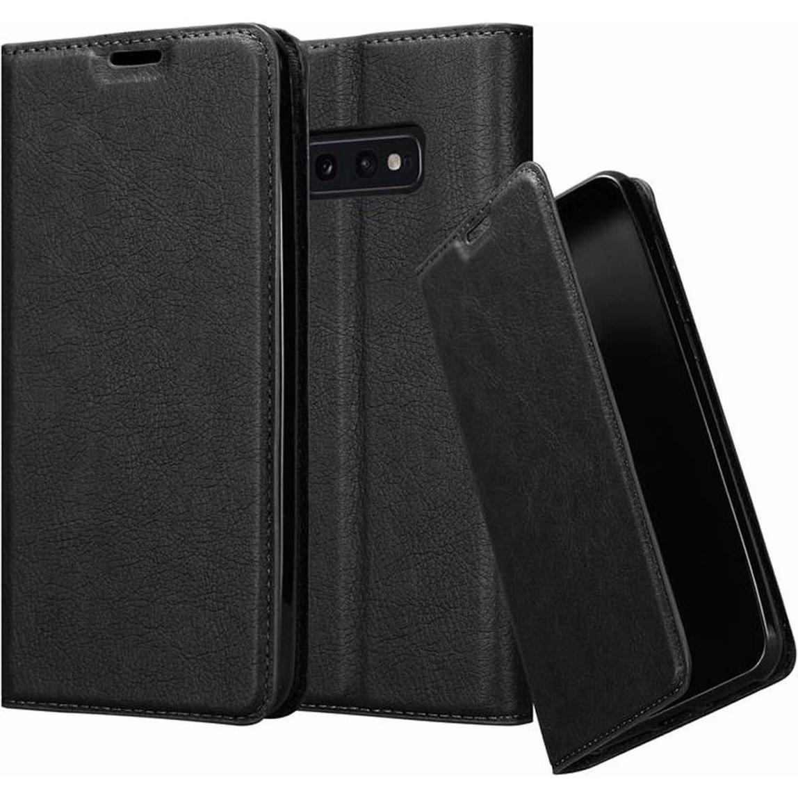 Thumbnail - Cadorabo Book Invisible Magnet Cover (Samsung Galaxy S10e), Smartphone Hülle, Schwarz