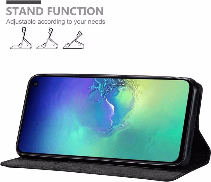 Actual product image Cadorabo Book Invisible Magnet Cover (Samsung Galaxy S10e)