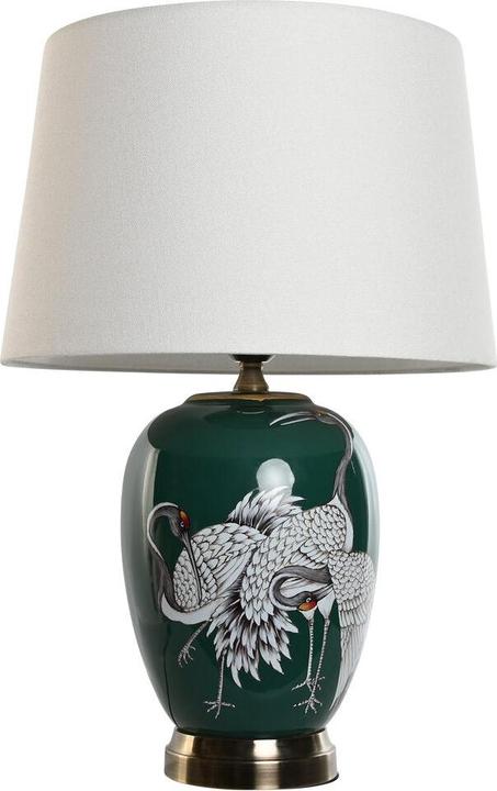 Actual product image Esprit Desk lamp Home White Green Turquoise Golden Ceramic 50 W 220 V 40 x 40 x 59 cm