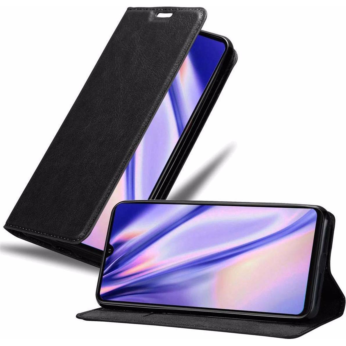Cadorabo Book Invisible Magnet Cover (Huawei P30 Pro), Smartphone Hülle, Schwarz