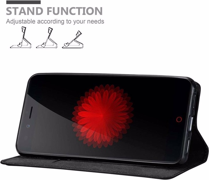 Actual product image Cadorabo Book Invisible Magnet Cover (ZTE Nubia Z11 Mini S)