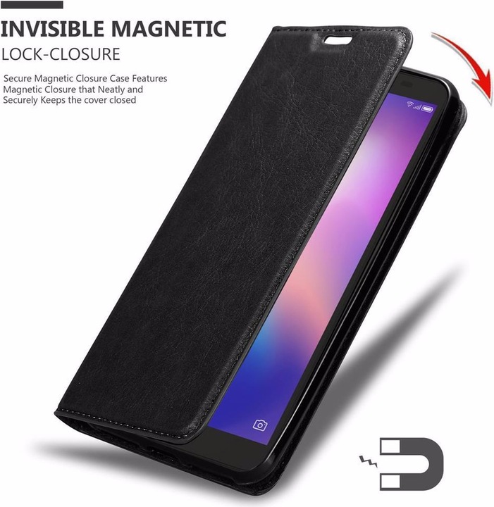Actual product image Cadorabo Book Invisible Magnet Cover (ZTE Blade A5)