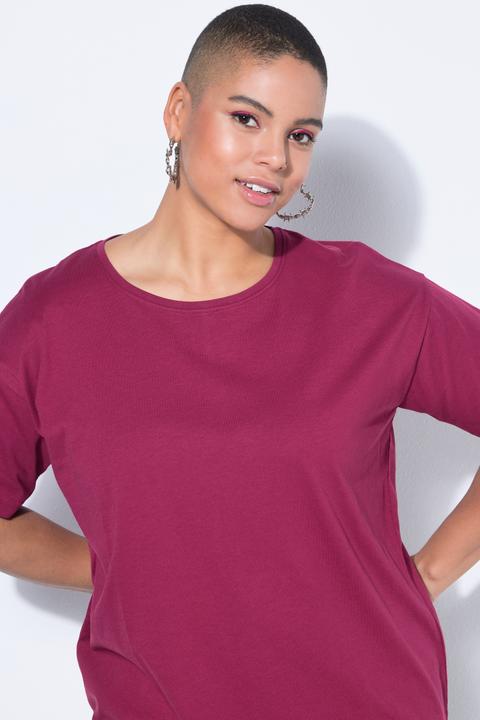 Produktbild Studio Untold Basic-Shirt, Relaxed Shape, überschnittene Schultern (42)