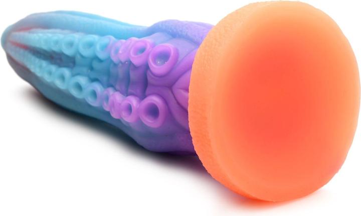 Actual product image Creature Cocks Tenta-Cock - Glow-in-the-Dark Silicone Dildo