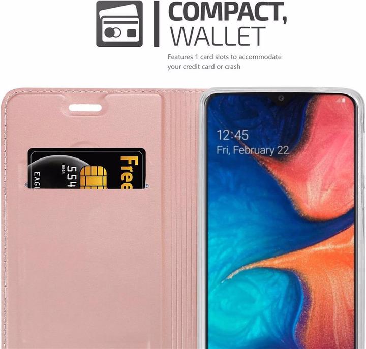 Actual product image Cadorabo Book Classy Style Cover (Samsung Galaxy A10e, Samsung Galaxy A20e)