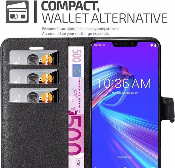 Image du produit Cadorabo Book avec fonction stand Cover (Asus Zenfone Max (M2))