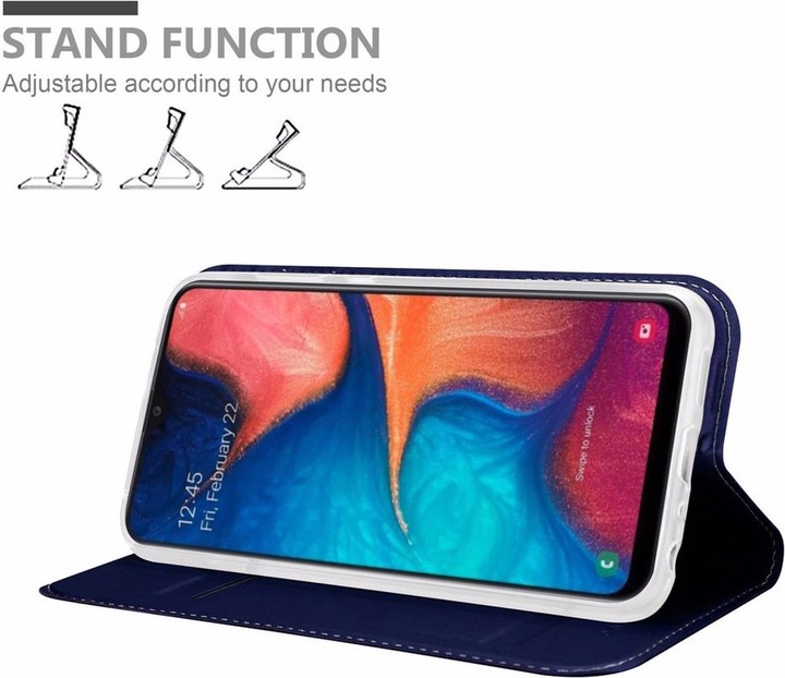Actual product image Cadorabo Book Classy Style Cover (Samsung Galaxy A10e)