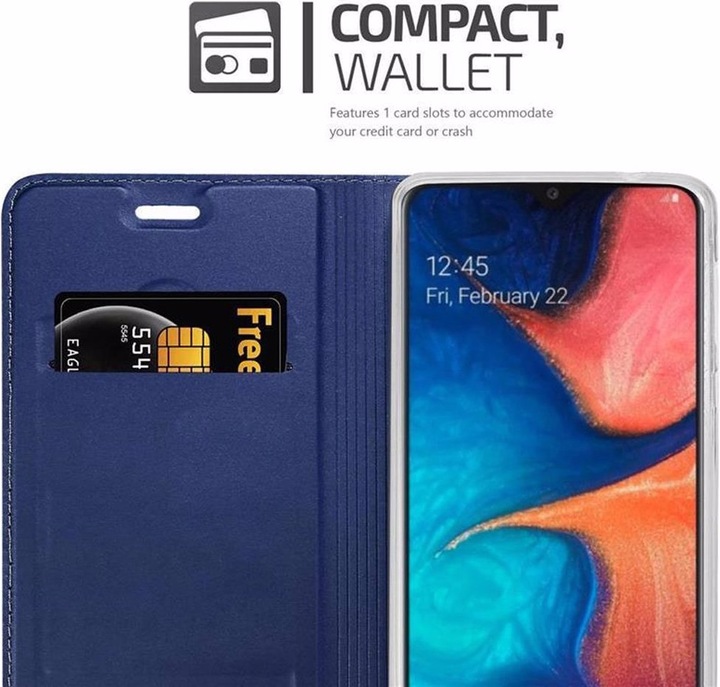 Actual product image Cadorabo Book Classy Style Cover (Samsung Galaxy A10e)