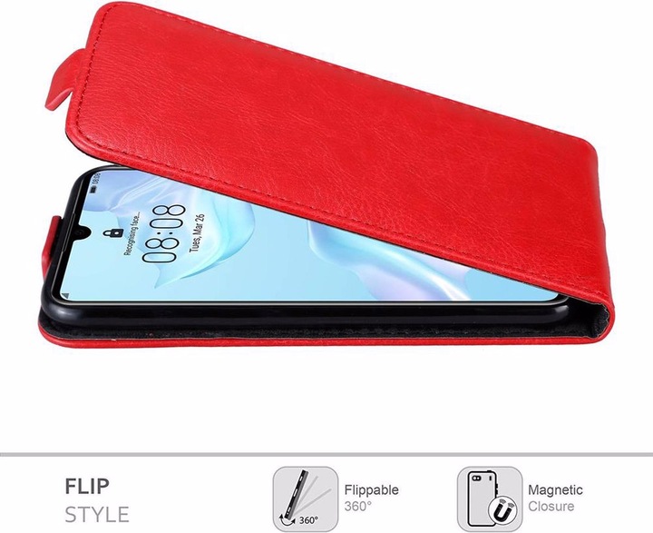 Produktbild Cadorabo Flip wie Invisible Cover (Huawei P30)