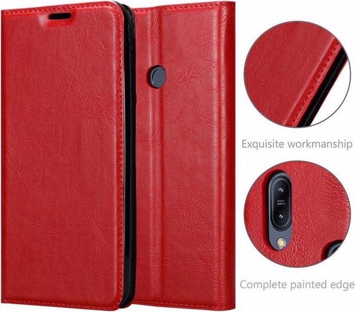 Actual product image Cadorabo Book Invisible Magnet Cover (Asus Zenfone Max (M2))