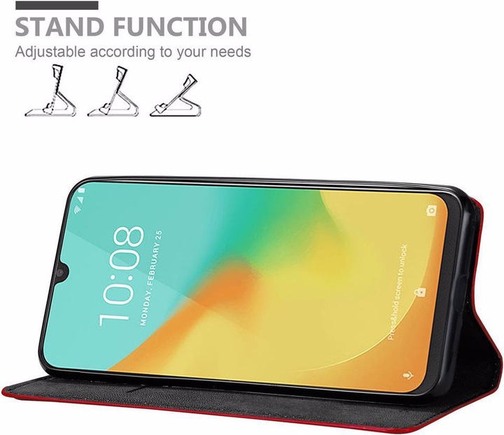 Actual product image Cadorabo Book Invisible Magnet Cover (ZTE Blade V10 Vita)