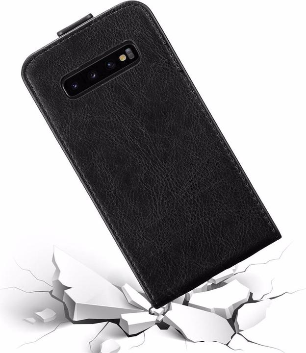 Immagine prodotto Cadorabo Flip come copertura invisibile (Samsung Galaxy S10)