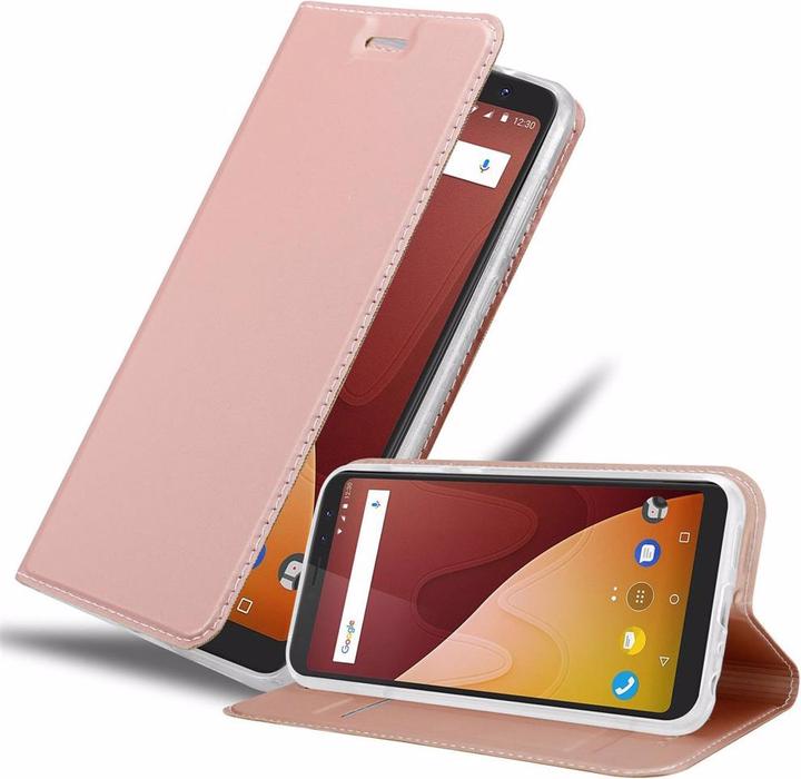 Actual product image Cadorabo Book Classy Style Cover (Wiko View Prime)