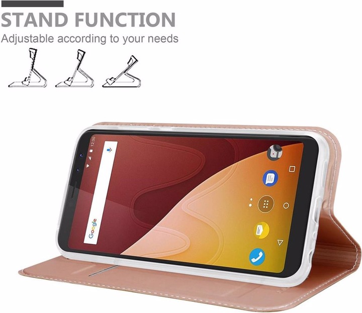 Produktbild Cadorabo Book Classy Style Cover (Wiko View Prime)