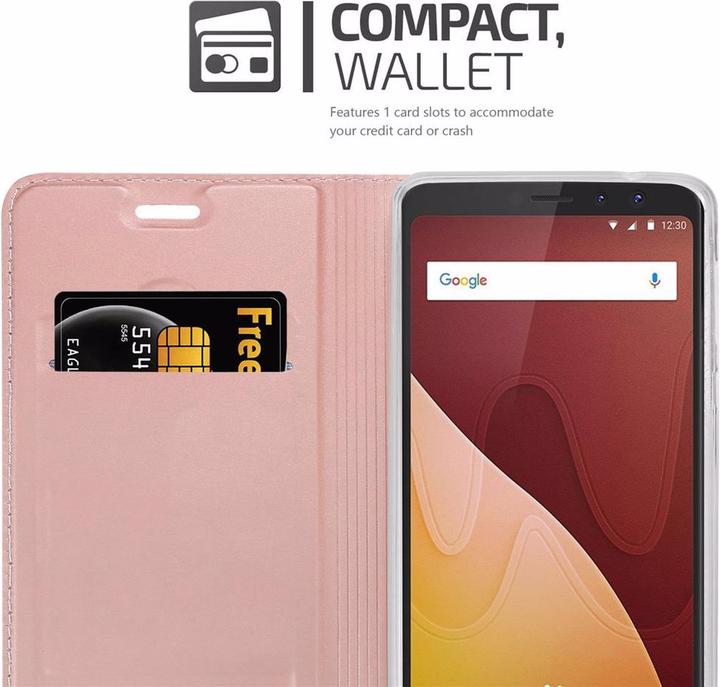 Actual product image Cadorabo Book Classy Style Cover (Wiko View Prime)